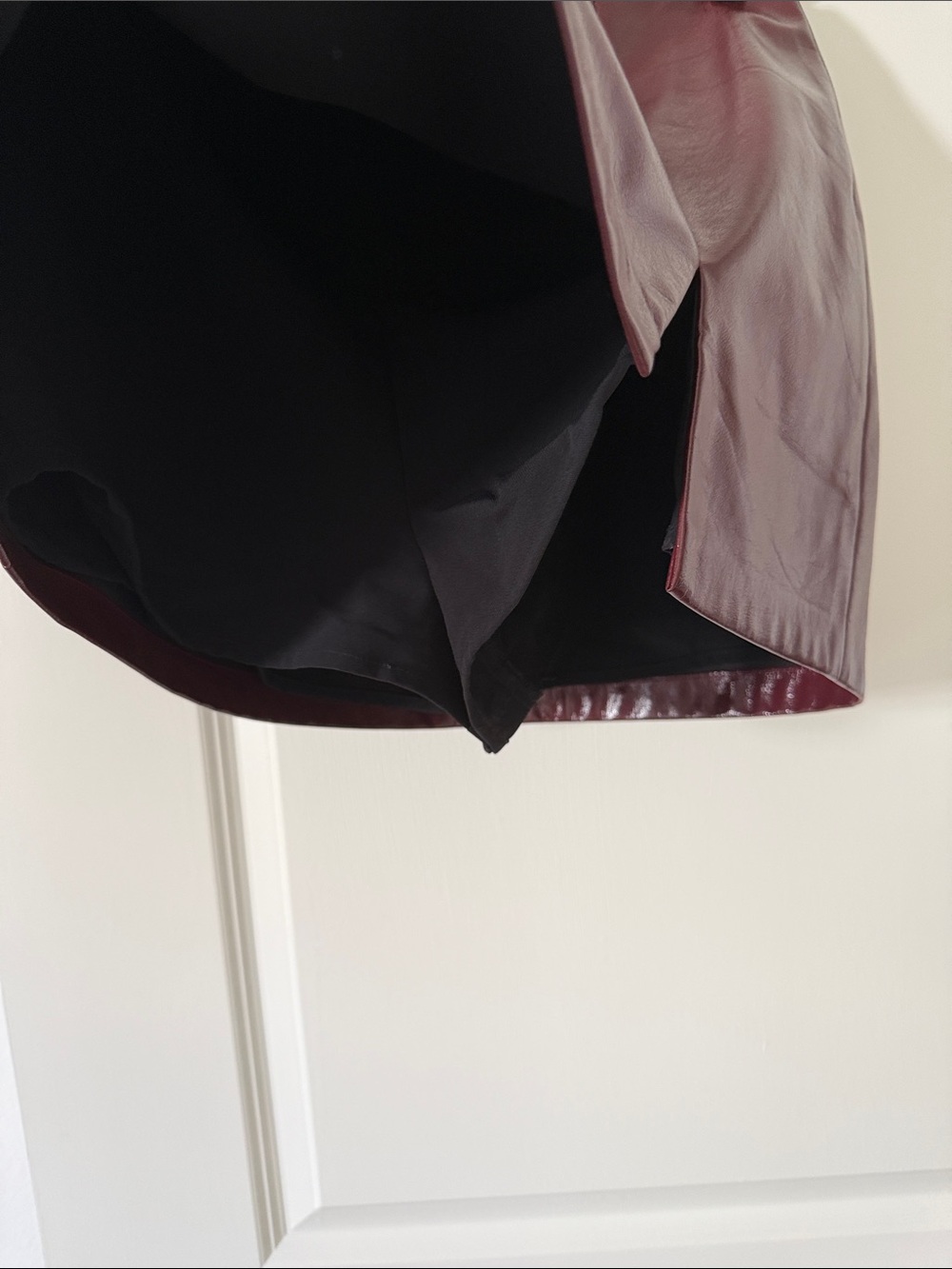 NWOT - Amanda Uprichard Dale Skort in Burgundy - Picture 6 of 7